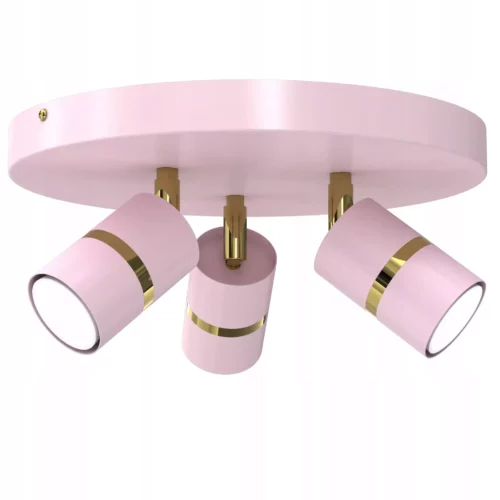 5acb8a7367c8f94c8aff1e4caa410c44.webp DZIECIĘCA LAMPA PLAFON REGULOWANY SPOT LED GU10 ZŁOTY