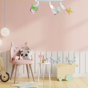 PLAFON LAMPA SUFITOWA ŻYRANDOL DLA DZIEWCZYNKI LED NA KOLE / LISTWA / KINKIET