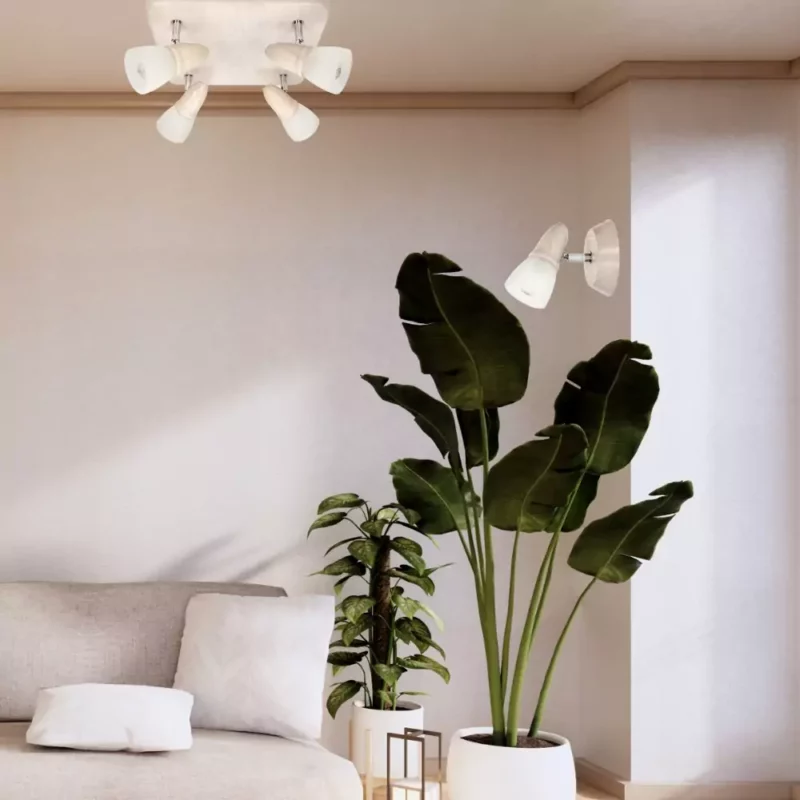 LAMPA SUFTIOWA SPOTLIGHT DREWNIANY PLAFON JULIETTA