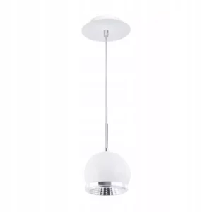LAMPA WISZĄCA BALL KULA BIAŁA GU10 SPOTLIGHT