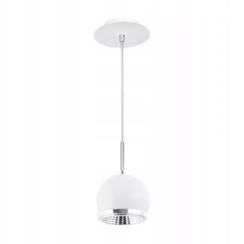 LAMPA WISZĄCA BALL KULA BIAŁA GU10 SPOTLIGHT