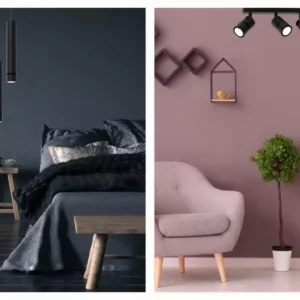 LAMPA SUFITOWA WISZĄCE TUBY SOPLE ŻYRANDOL LED  LISTWA CZARNA 3-PKT 4-PKT