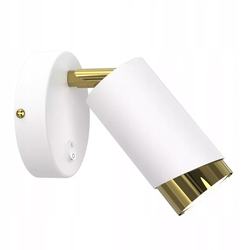 PLAFON KINKIET RUCHOMY LAMPA ŚCIENNA SPOT GU10 LED BEŻ BIAŁY WARANTY