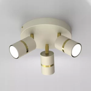 LAMPA SUFITOWA BEŻOWA KASZMIROWA NA KOLE WARIANTY