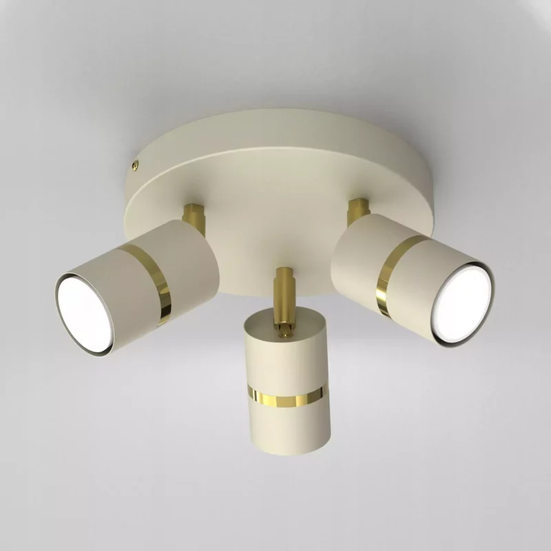 LAMPA SUFITOWA BEŻOWA KASZMIROWA NA KOLE WARIANTY