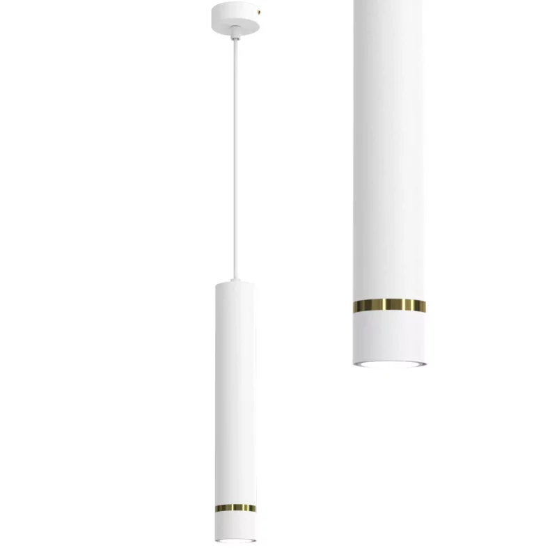 LAMPA WISZĄCA SUFITOWA TUBA ZWIS METAL GU10 LED SOPEL 1-pkt 2-pkt 3-pkt WARIANTY