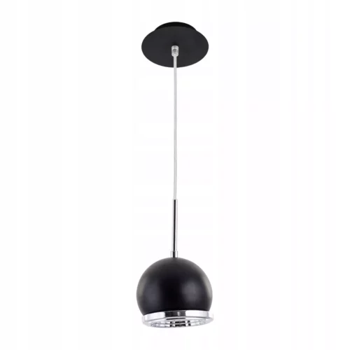 LAMPA WISZĄCA BALL KULA CZARNA GU10 SPOT LIGHT