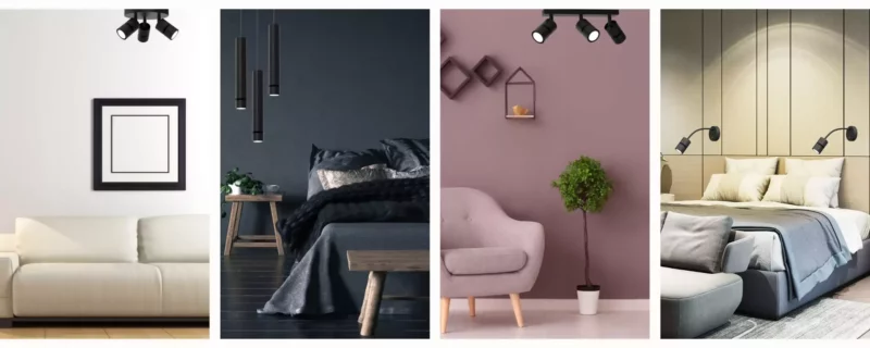 KINKIET LAMPKA NOCNA Z WŁĄCZNIKIEM RUCHOMA GU10 LED PESZEL WARIANTY