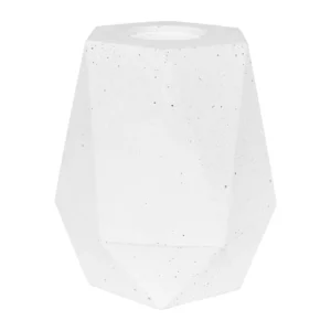Lampa Stołowa Beton Diament Biały