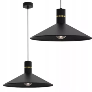 NOWOCZESNA LAMPA WISZĄCA SUFITOWA ZWIS METALOWA KOLORY