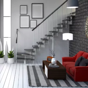 DRUCIANA DUŻA LAMPA STOJĄCA Z ABAŻUREM LOFT DO SALONU E27 LED