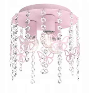 PLAFON ŻYRANDOL DLA DZIEWCZYNKI CHŁOPCA KRYSZTAŁKI WARIANTY E27