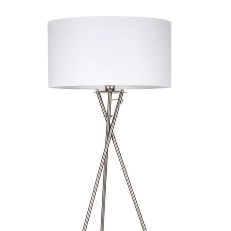 Lampa Podłogowa Hugo E27 Satyna