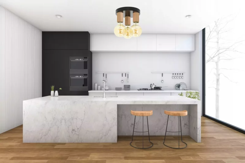 LAMPA WISZĄCA PLAFON LOFT DREWNO NA ŻARÓWKI 3xE27 LED OZDOBNA LAMPA