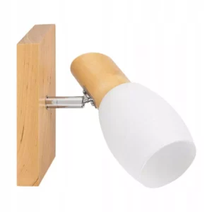 LAMPA SUFITOWA KINKIET ŚCIENNY PLAFON NA DREWNO SPOT LISTWA REGULOWANA E14