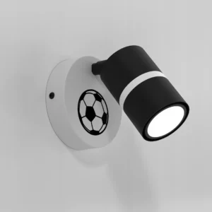 DZIECIĘCY REGULOWANY KINKIET LAMPA PIŁKA SPOT