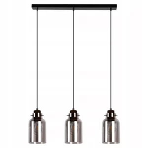 LAMPA WISZĄCA NAD WYSPĘ ŻYRANDOL SZKŁO KLOSZ LOFT REGULACJA