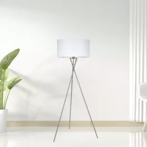 Lampa Podłogowa Hugo E27 Satyna