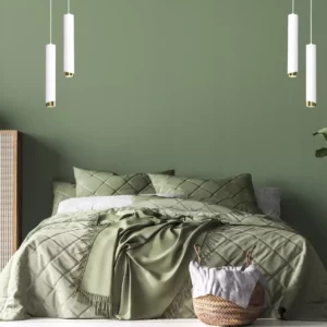 LAMPA SUFITOWA WISZĄCA TUBY METAL GU10 LOFT SPOT BIAŁY SOPEL 1-PKT 2-PKT 3-PKT