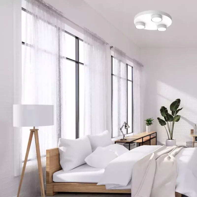 LAMPA PLAFONOWA SUFITOWA LED KOŁO GX53 ŻYRANDOL WARIANTY LISTWA KOŁO 2-PKT 3-PKT 4-PKT KOLORY