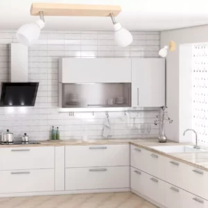 Plafon Kinkiet + 1xG9 LED 300lm 2700K 3W Dąb Olejowany/Satyna /Biały