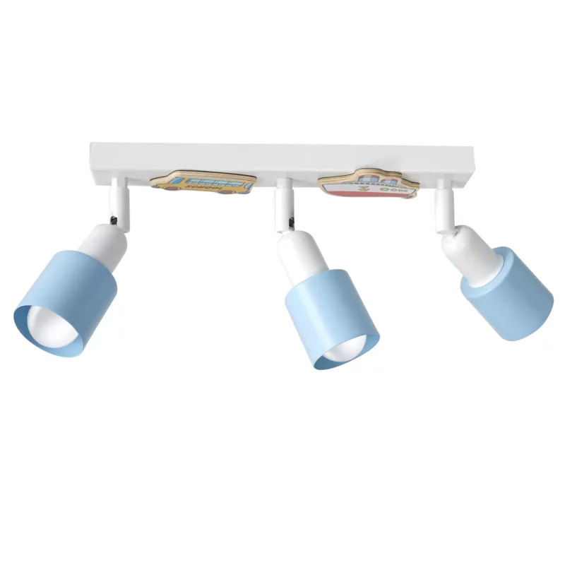LAMPA DZIECIĘCA ŻYRANDOL PLAFON DLA CHŁOPAKA PL NA KOLE / LISTWA / KINKIET