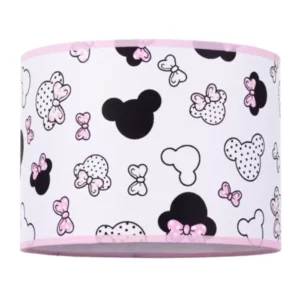 ABAŻUR WALEC DO LAMPY DZIECIĘCEJ MYSZKA MINNIE 20CM / 30CM