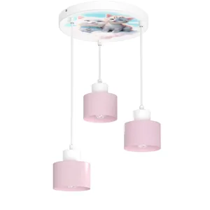 062_13 LAMPA DZIECIĘCA ŻYRANDOL DLA CHŁOPAKA DZIEWCZYNKI NADRUK LASEROWY LED