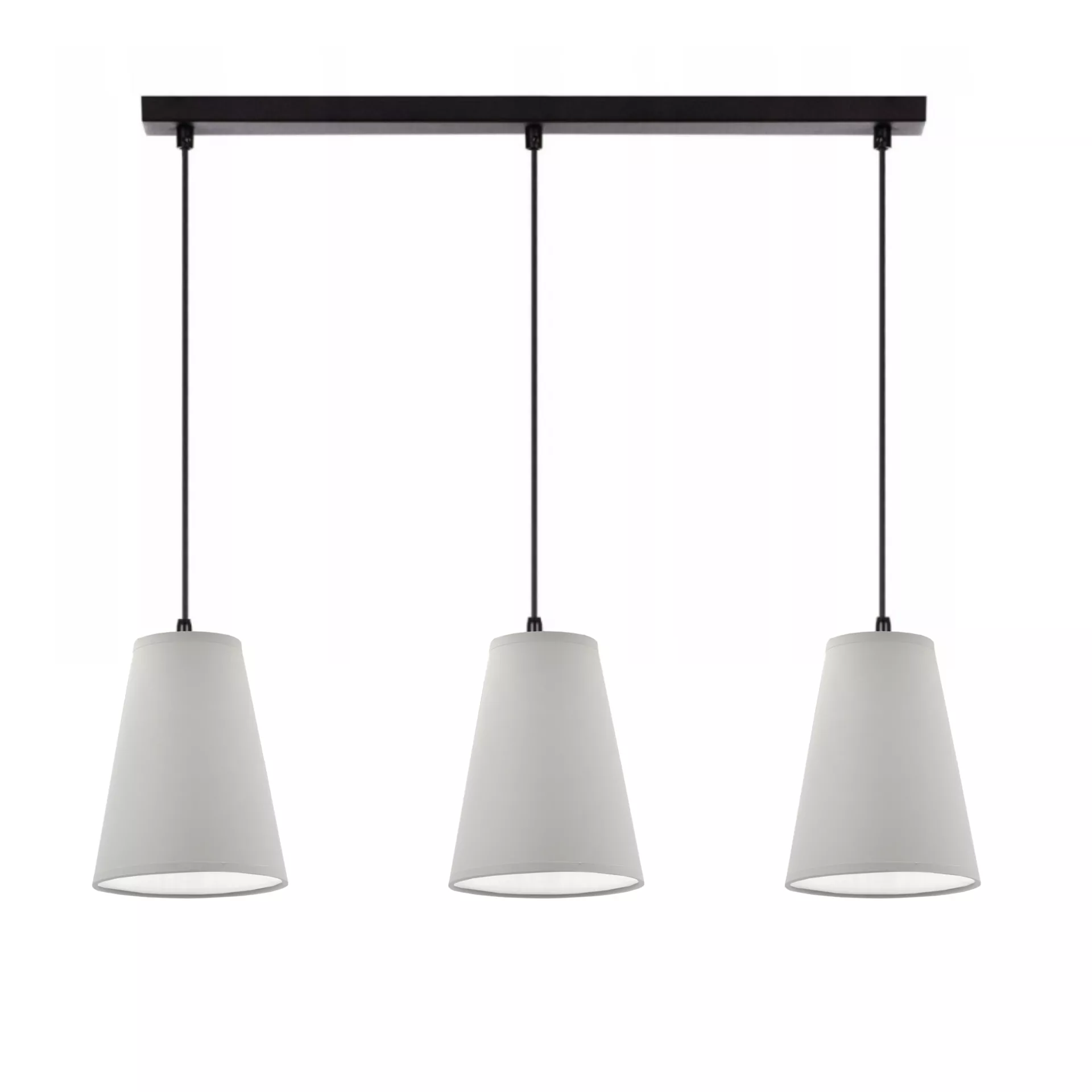 Lampa-wiszaca-czarna-abazur-azur-drewno-20cm-3punktowa-zwis-e27-fabryka-lamp (1) LISTWA LAMPA WISZĄCA SUFITOWA ABAŻUR STOŻEK KOLORY E27