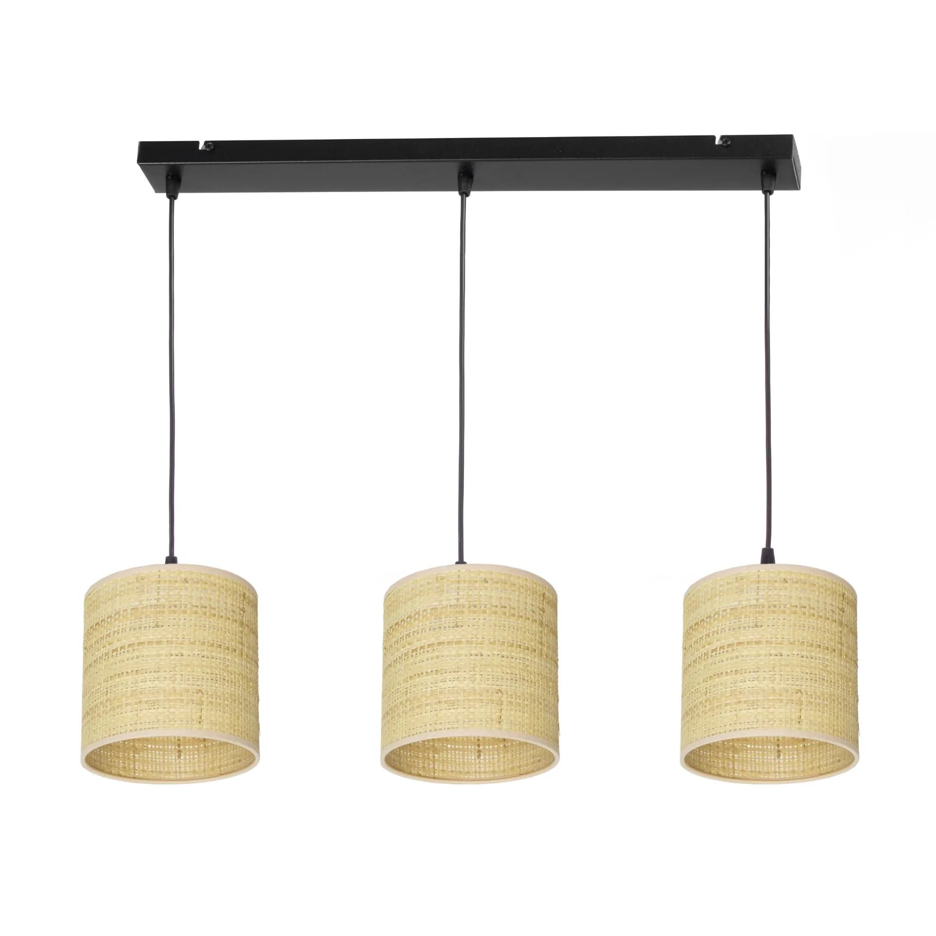 LAMPA WISZĄCA SUFITOWA ABAŻUR RATAN RATTAN BOHO LED