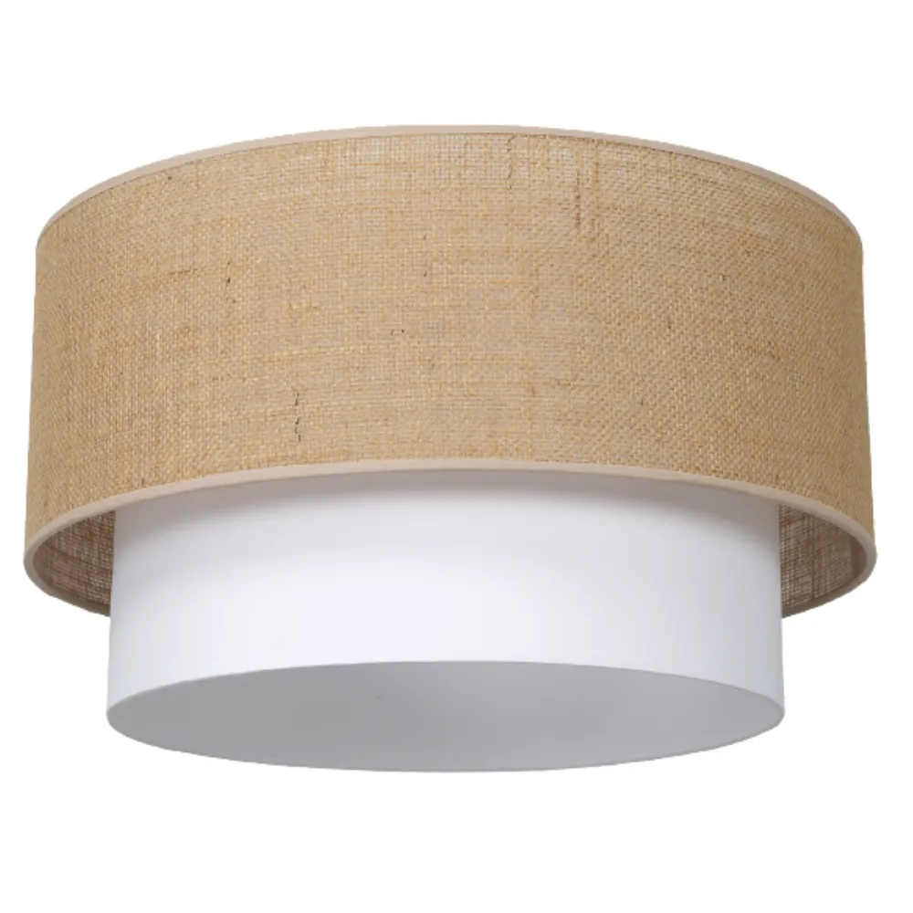DUŻY ABAŻUR KLOSZ DO LAMPY BOHO JUTOWY 45 CM JUTA E27 WARIANTY