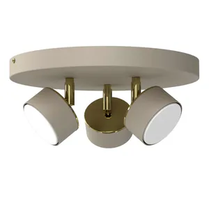 LAMPA DO SALONU SUFITOWA PLAFON LED LOFT GX53 KASZMIROWA LAMPA