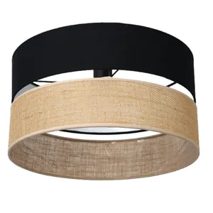 ABAŻUR KLOSZ DO LAMPY WISZĄCEJ JUTOWY DUO JUTA