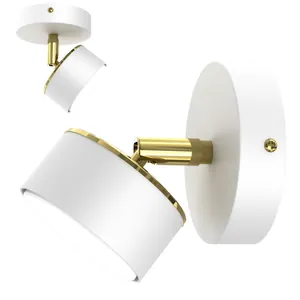 3 LAMPA DO SALONU SUFITOWA PLAFON LED LOFT GX53 ZŁOTY GOLD