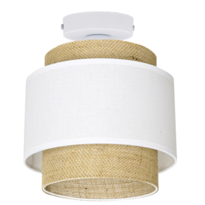 Moonlight-drewniany-abażur (4) LAMPA SUFITOWA PLAFON JUTA JUTOWA PODWÓJNY ABAŻUR BOHO