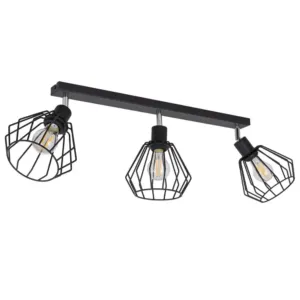 DESIGN LAMPA WISZĄCA ŻYRANDOL METAL PLAFON DIAMENT